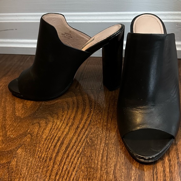 Blocked Heel Mules - Picture 2 of 3